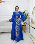 Abayas For Women Dubai Luxury 2024 African Muslim Fashion embroidery drawstring women's abaya abaya women muslim dress Z006