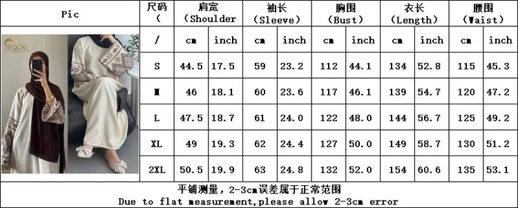 Embroidery Cuff Closed Abaya Dress Muslim Abayas for Women Dubai Luxury Turkey African Dresses Islmaic Clothes Hijab Robe Kaftan